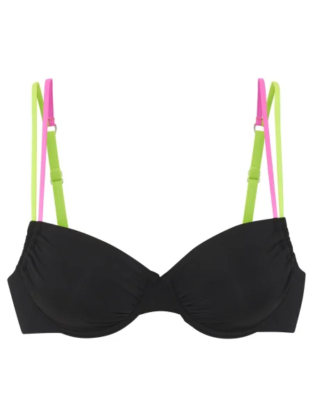 BUFFALO Sutien costum de baie negru