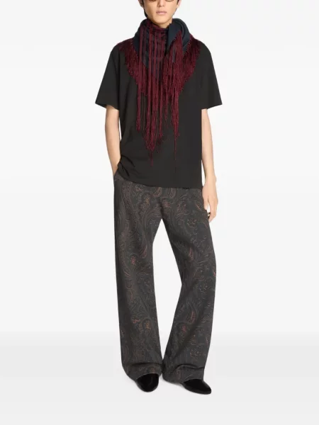 Pantaloni sport Dries Van Noten albastru