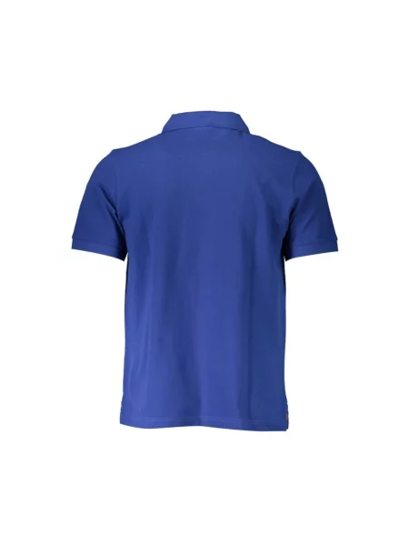 Krótka koszulka polo North Sails niebieska