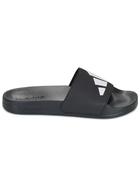 ADIDAS SPORTSWEAR Natikače s ADILETTE / bijela crna