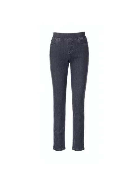 Skinny jeansy skinny Anna Montana szare