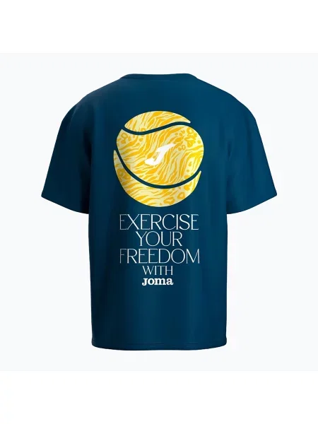 Koszulka tenisowa Joma Challenge niebieska