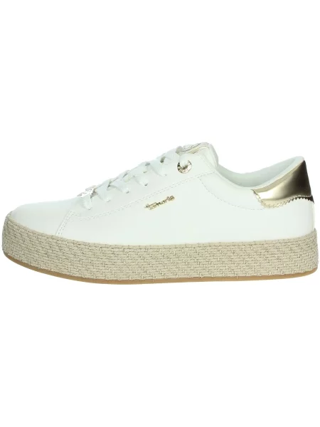 Sneakerși Tamaris alb