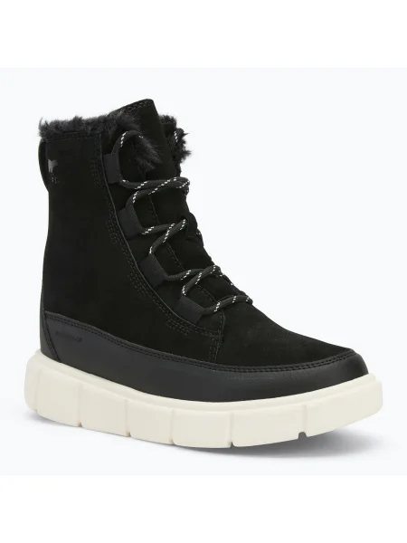 Детски ботуши за сняг Sorel Youth Sorel Explorer III Lace black/sea salt черно