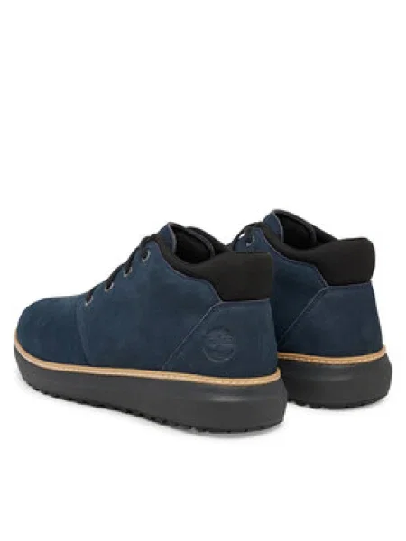 Šnurovacie čipkované tenisky Timberland modrá