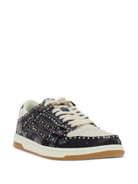 Sneakerși Amiri cu tepi negru