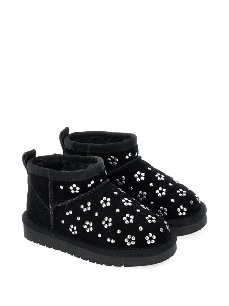 Buty do kostki dziecięce Monnalisa czarne