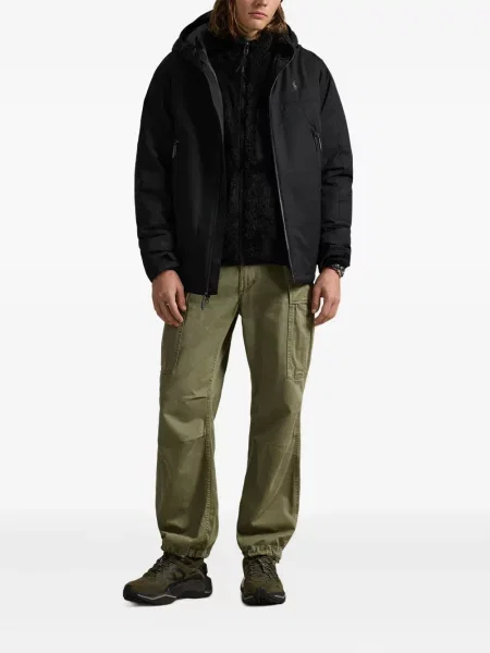 Μικρός κασκέτο Polo Ralph Lauren με χαμηλή μέση υφαίνω διαγωνίως πράσινο