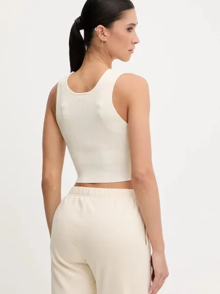 Шерстяной топ Guess бежевый