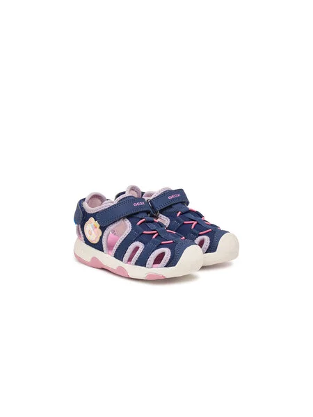 Szandál Geox B Sandal Multy Girl S Sötétkék