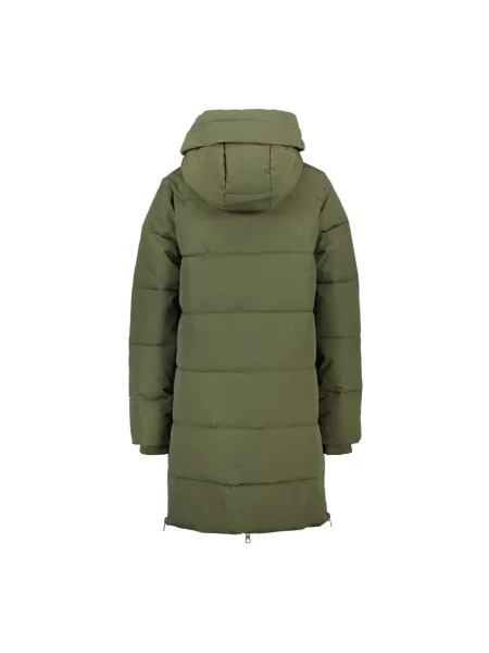 Parka Flowers For Friends w kwiatki zielona