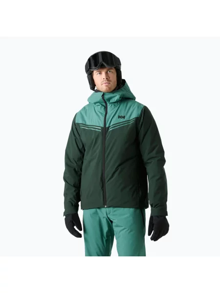 Geacă de schi pentru bărbați Helly Hansen Alpine Inslated dark jungle