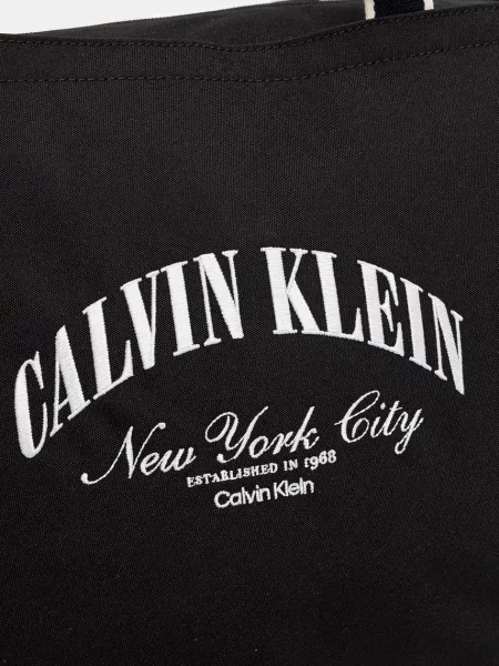 Táska Calvin Klein Graphic Capsule Tote fekete