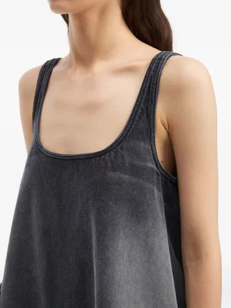 Rochie mini Simone Rocha cu aplicații gri