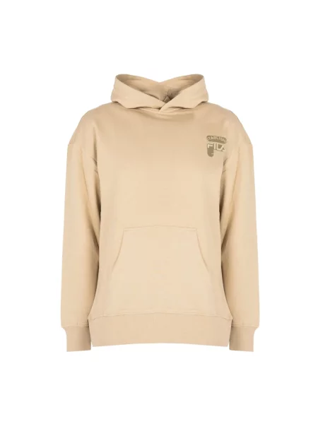 Bluza z kapturem Fila beżowa