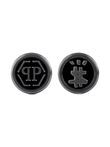 Manžetové knoflíčky Philipp Plein šedé