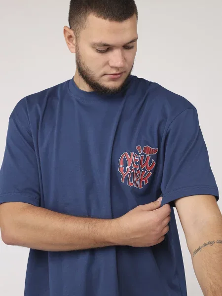 Футболка YUKI синій