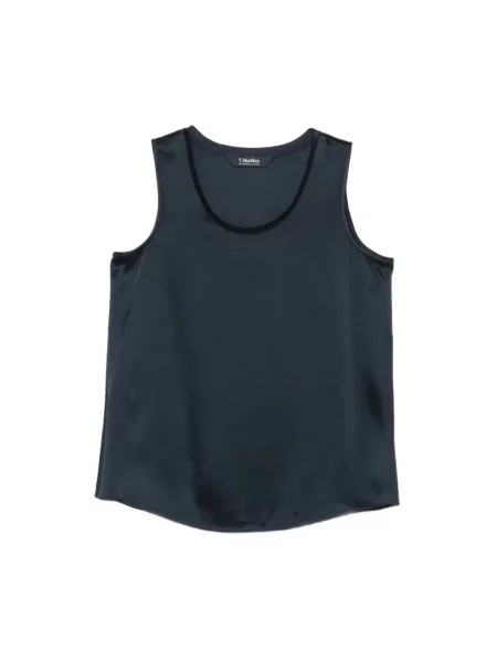 Top Max Mara niebieski