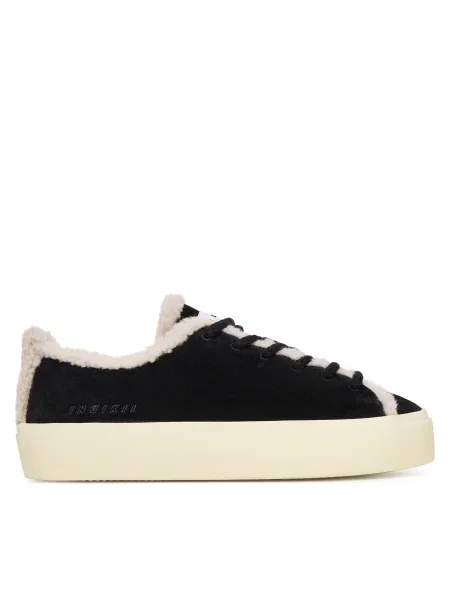 Inuikii Sneakers Shearling Low negru