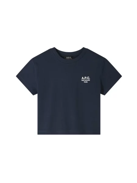 Koszulka A.p.c. niebieska