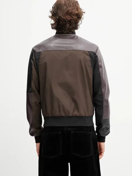 Maison Margiela kurtka bomber brązowy