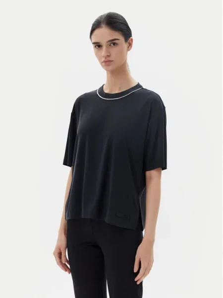 Emporio Armani Póló Oversize fekete
