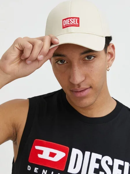 Diesel baseball sapka bézs
