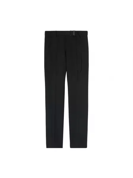 Spodnie Off-white wełniane białe