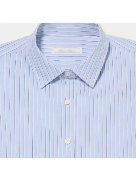 Koszula Brooks Brothers z logo niebieska