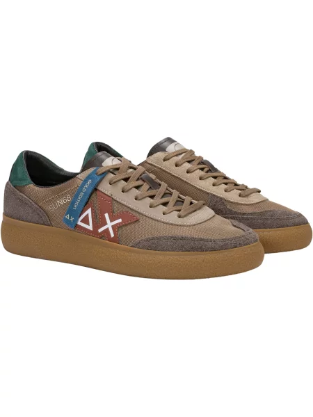 Pantofi Sun68 maro