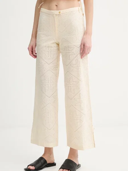 Sessun pantaloni culottes pentru femei din bej