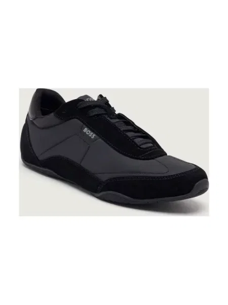 BOSS BLACK Sneakers Jaylen_Lowp_sdnylt | piele întoarsă negru