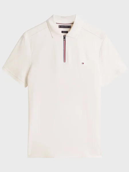Поло Tommy Hilfiger біле