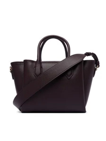 Emporio Armani Ročna torba Bordo rdeča