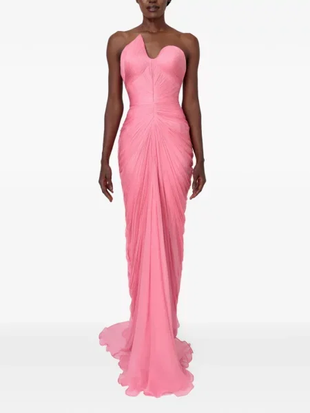 Rochie maxi Iris Serban roz