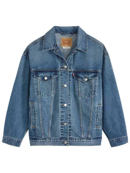 LEVI'S ® Geacă de primăvară-toamnă TRUCKER' albastru