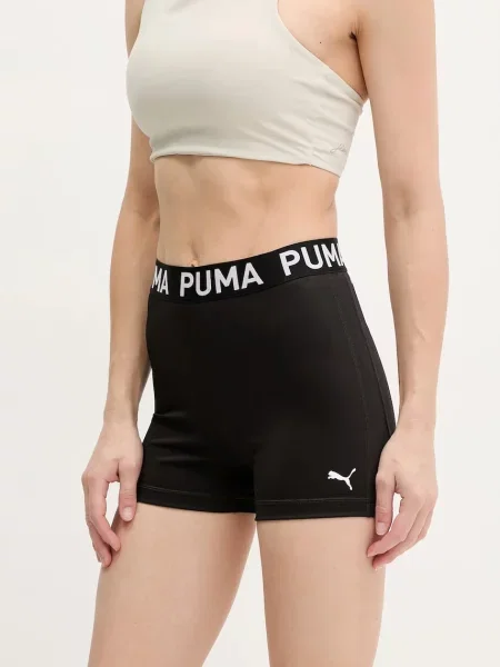 Puma Kratke hlače za trening Strong crna