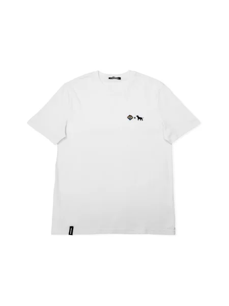 Tricou Organic Monkey alb