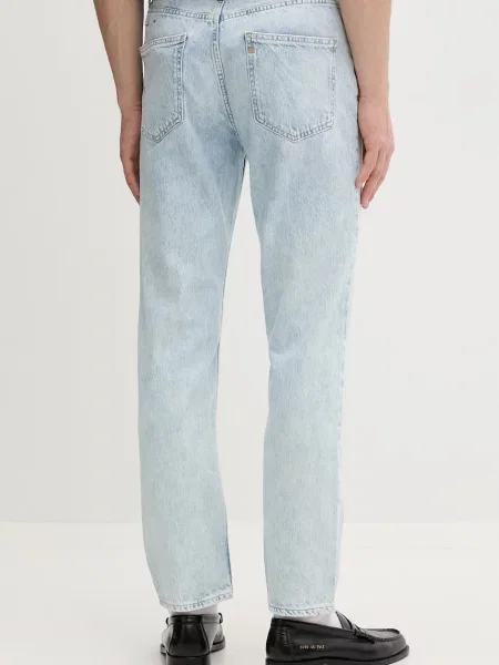 HUGO Blue jeansy straight Jonah niebieskie