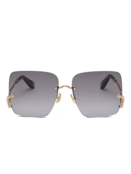 Ochelari de soare Roberto Cavalli cu model piele de șarpe