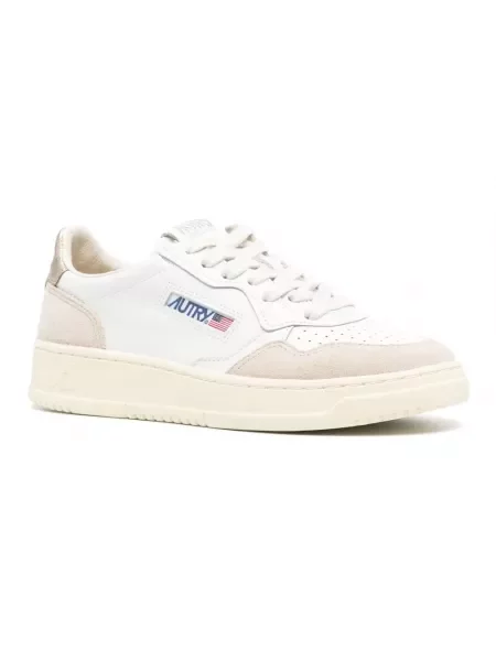 Sneakersy Autry skórzane białe