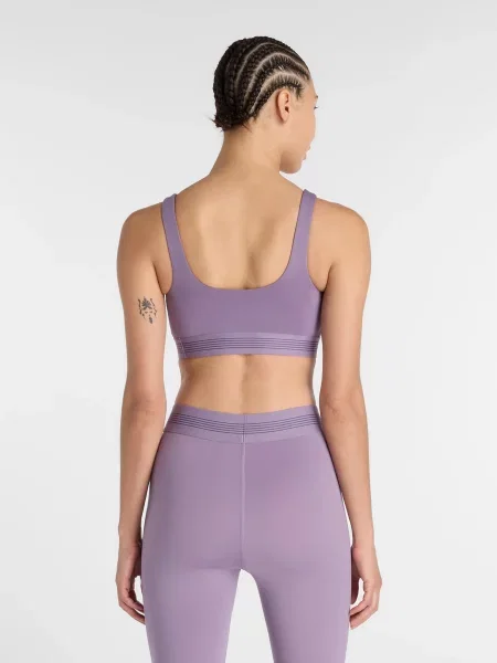 Спортивный топ New Balance фиолетовый