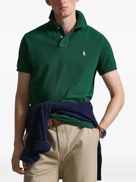 Șapcă Polo Ralph Lauren de mătase cu broderie cu dungi negru