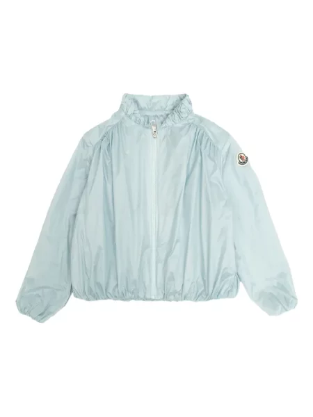 Kurtka dziecięca Moncler Enfant niebieska