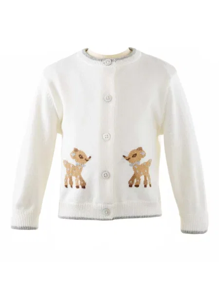 Дитячий Кардиган Rachel Riley білий