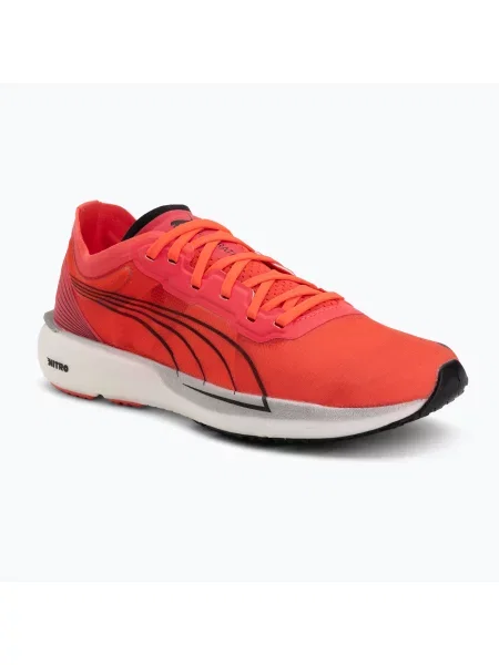 Încălțăminte de alergare pentru femei Puma Liberate Nitro sunblaze/white alb