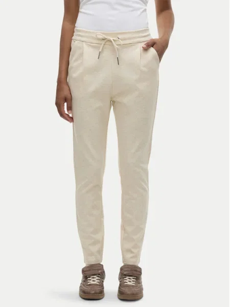 Vero Moda Текстилни панталони Eva бежов