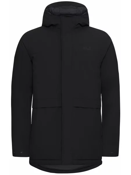 Парка Jack Wolfskin черная