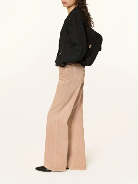 Ag Jeans Zvonové Džíny Padua vidr vin desert rose růžové