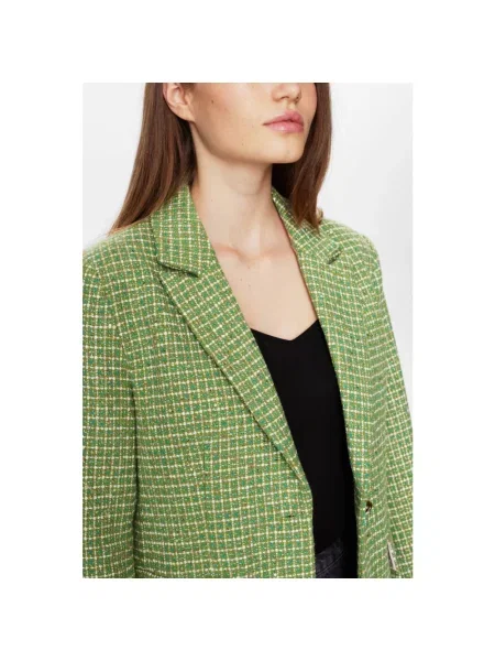 Marynarka Nümph elegancka zielona